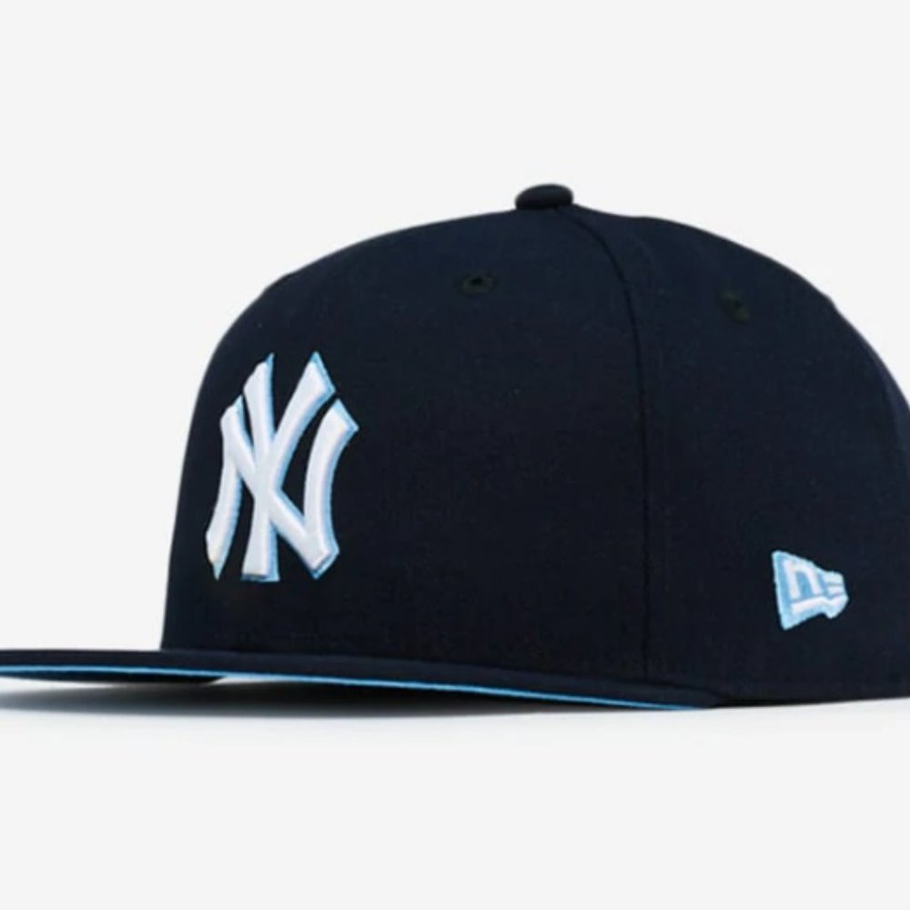 New Era New York Yankees 59FIFTY Fitted Hat 99 WS Side Patch 7 7/8 - Picture 4 of 6